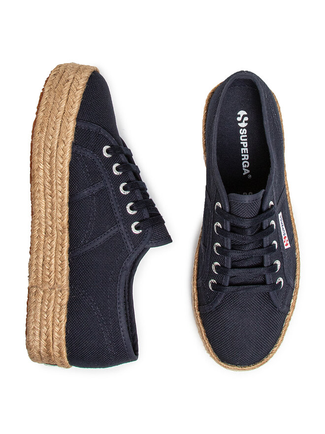 Superga Espadrilles Superga 2730 Cotropew S00CF20 Sötétkék