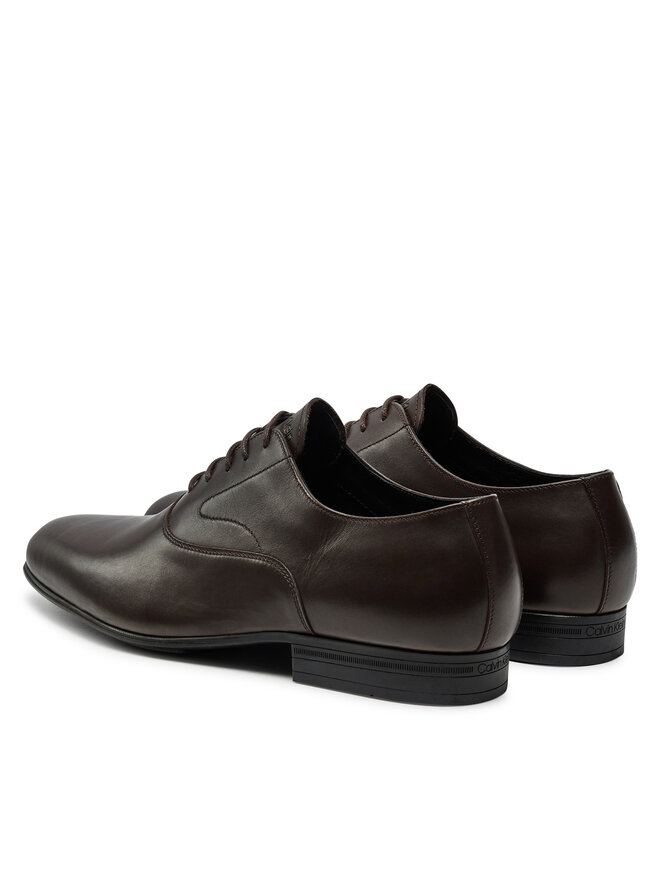 Calvin Klein Oxfordy Calvin Klein HM0HM01690 Hnědá