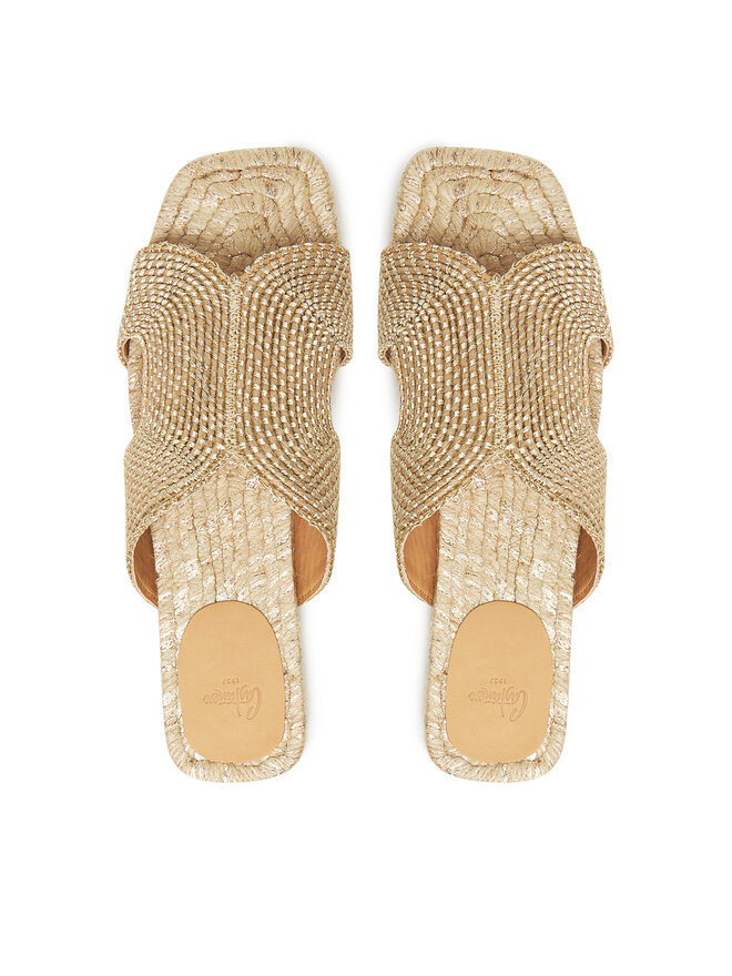 Castañer Espadrilles Castañer Puri/256 025709 Goldfarben