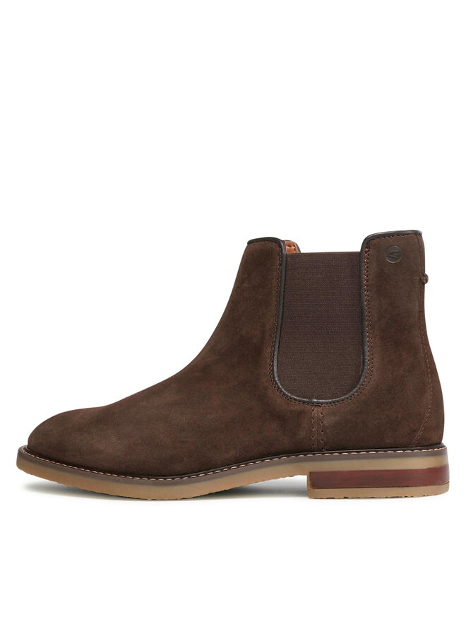 Clarks Μποτάκια με λάστιχο Clarks Jaxen Chelsea 261628067 Καφέ