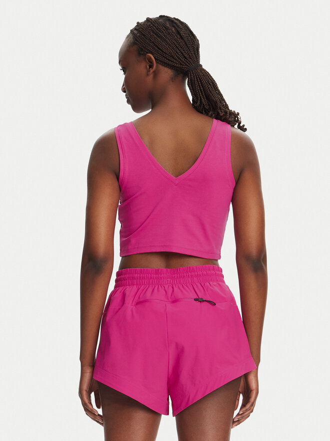 adidas adidas Top Essentials Small Logo JP4792 Rosa Slim Fit