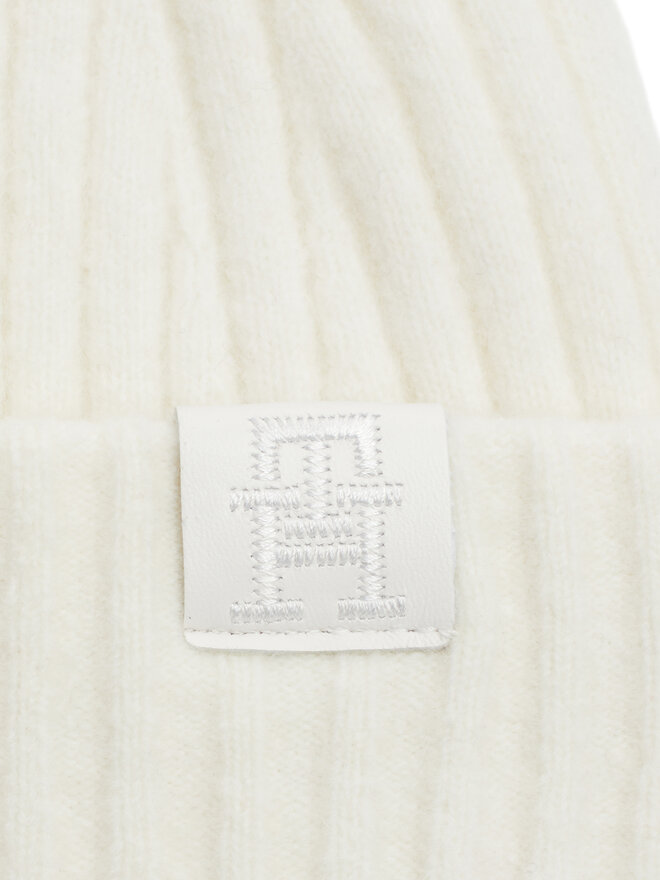 Tommy Hilfiger Шапка Tommy Hilfiger AW0AW16632 Бял