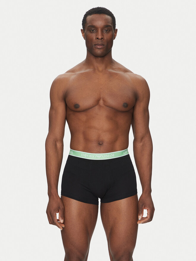 Emporio Armani Underwear Emporio Armani Underwear Komplektas: 3 poros trumpikių EM000259 AF10779 MC061 Juoda