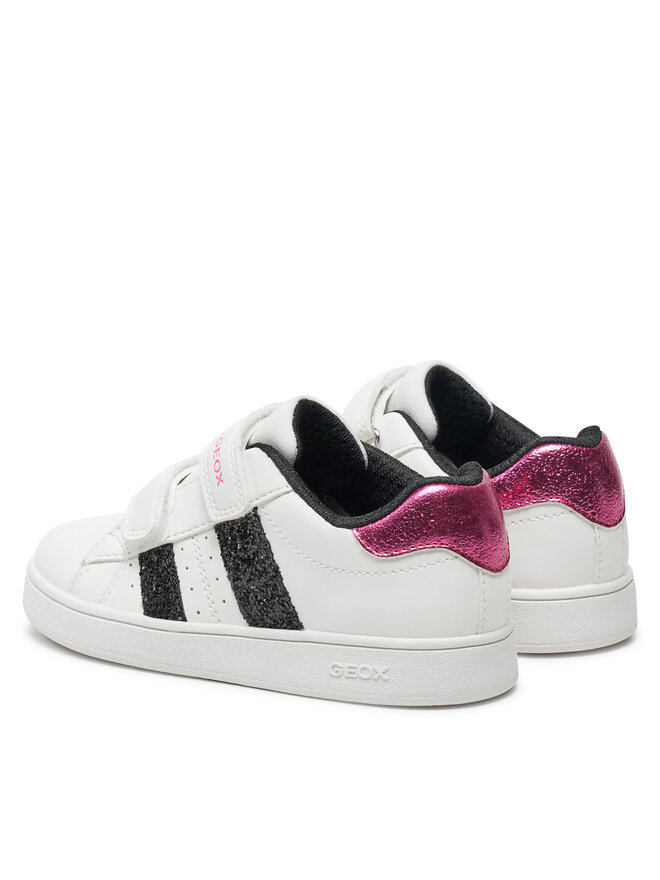 Geox Sneakersy Geox J Eclyper Girl J45LRA 000BC C0404 S Biela