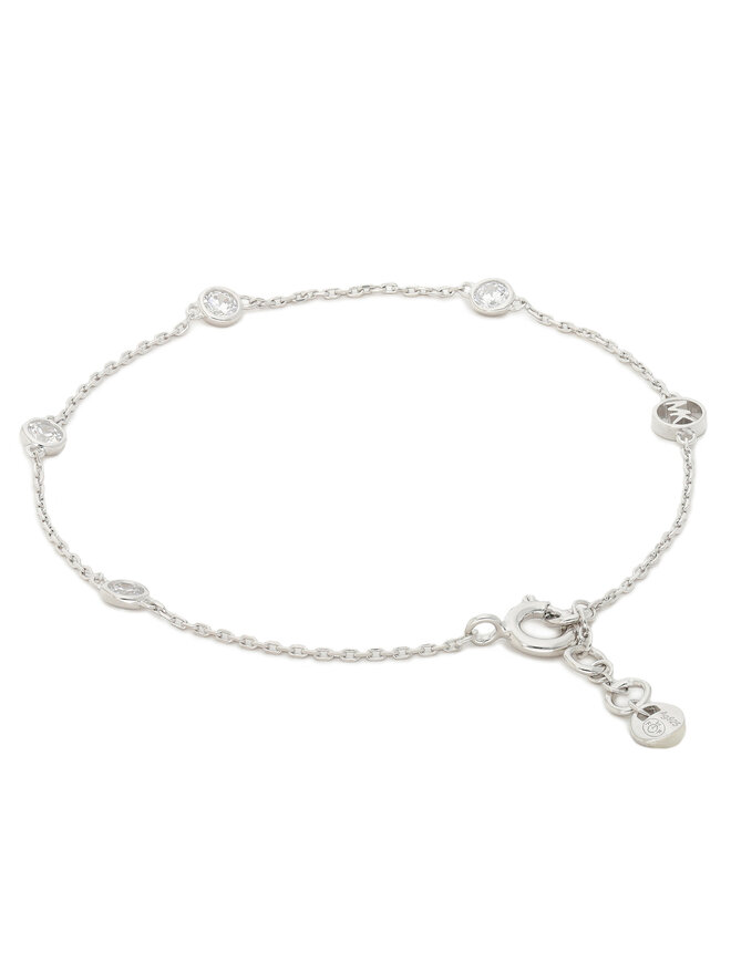 Michael Kors Bransoletka Michael Kors MKC1716CZ040 Srebrny