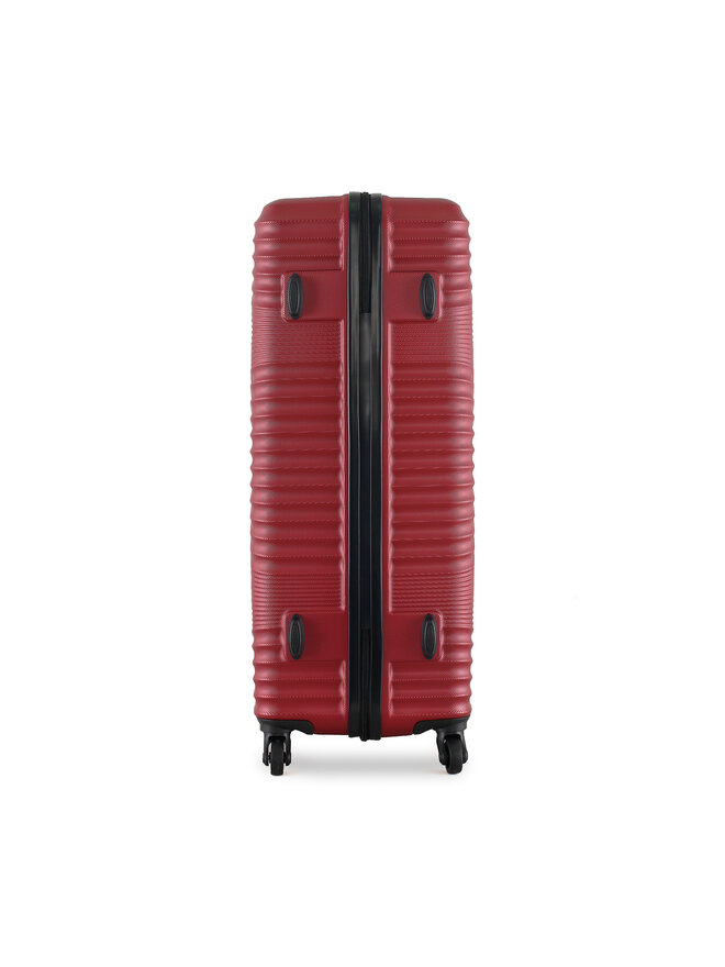 Semi Line Μεγάλη Βαλίτσα Semi Line T5745-3 Μπορντό