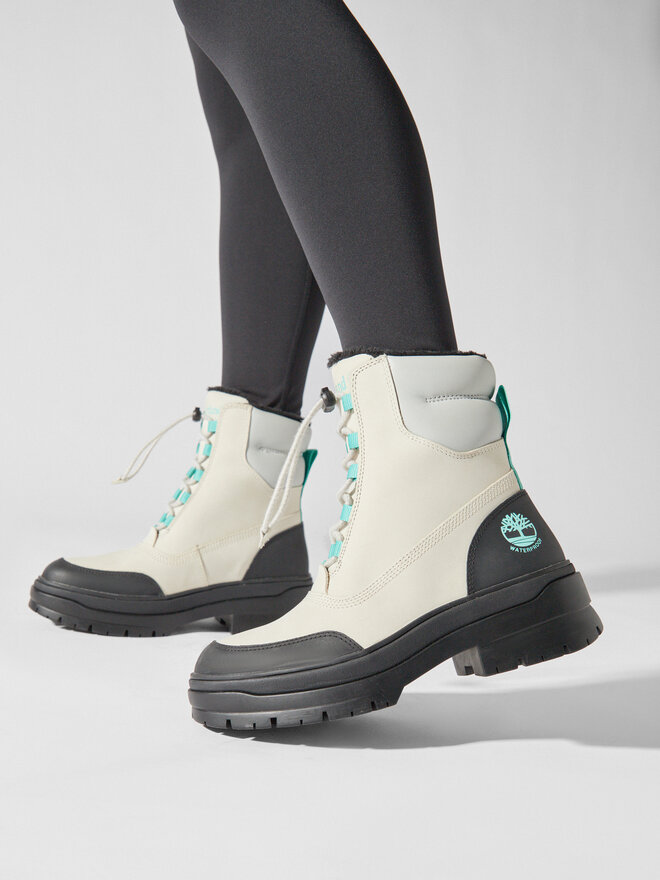 Timberland Μποτάκια Timberland Brooke Valley Winter Wp TB0A5Y1CL771 Λευκό