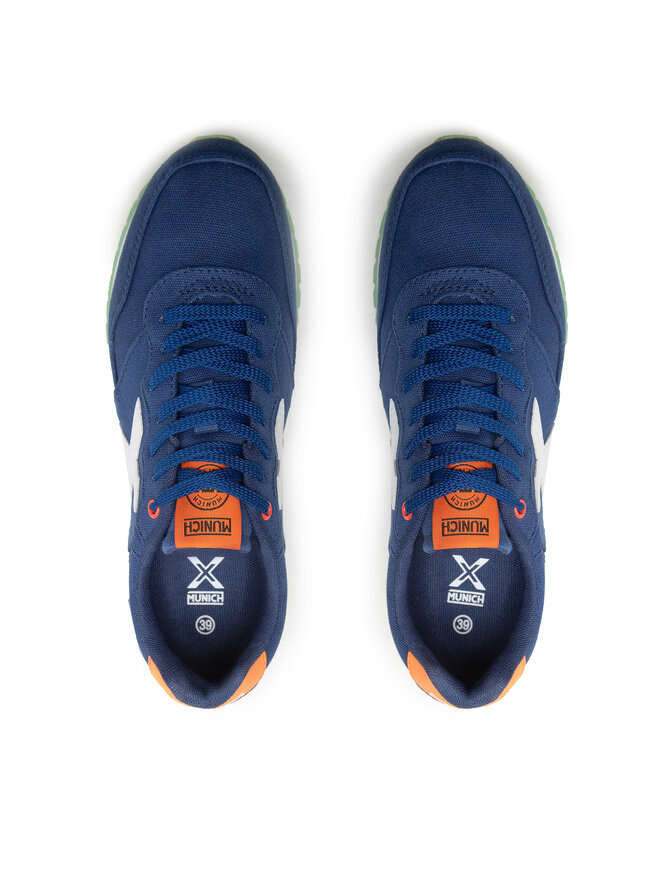 Munich Sneakers Uomo Dash Premium 255 – Colore Verde, Materiale Poliestere