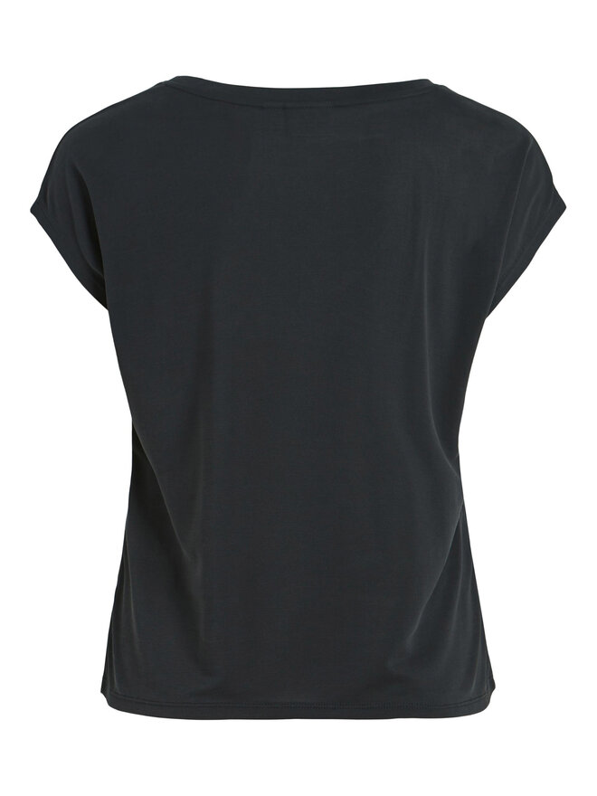 Vila Vila T-Shirt Modala 14074847 Schwarz Relaxed Fit