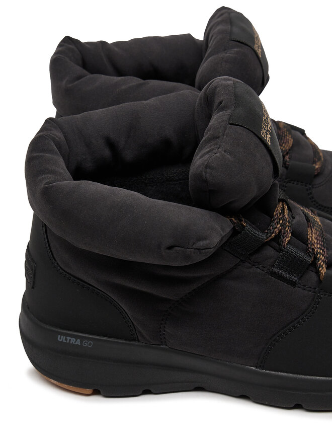 Skechers Боти Skechers On-The-Go Glacial Ultra - Trend Up 144194/BLK Черен