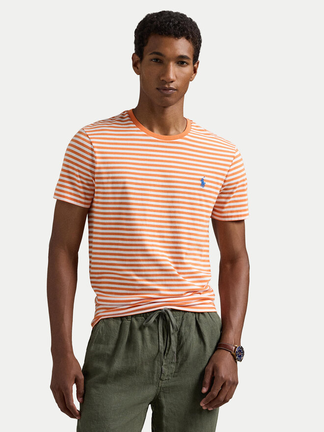 Polo Ralph Lauren Polo Ralph Lauren Póló 710956828002 Narancssárga Custom Slim Fit