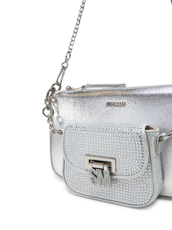 Steve Madden Сумка Steve Madden Bnaim-R SM13001551 Срібний