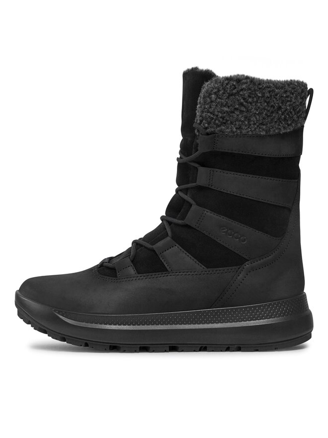 ECCO Polokozačky ECCO Solice Waterproof 42021351052 Černá