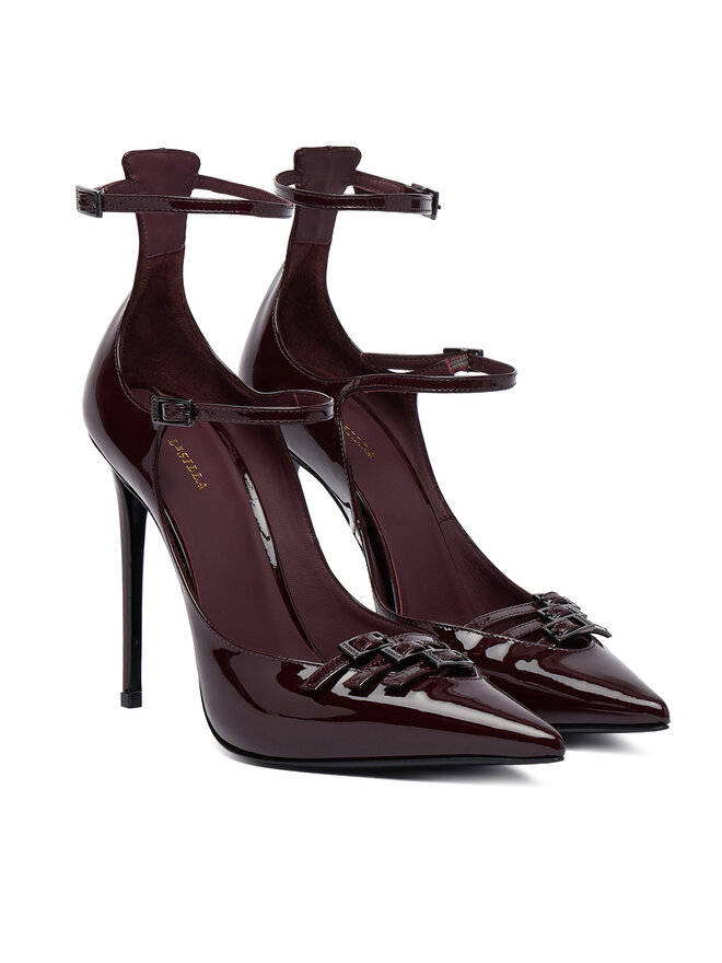 Le Silla Štikle Le Silla Deco Morgana 2004B100RCPPKAB Tamnocrvena