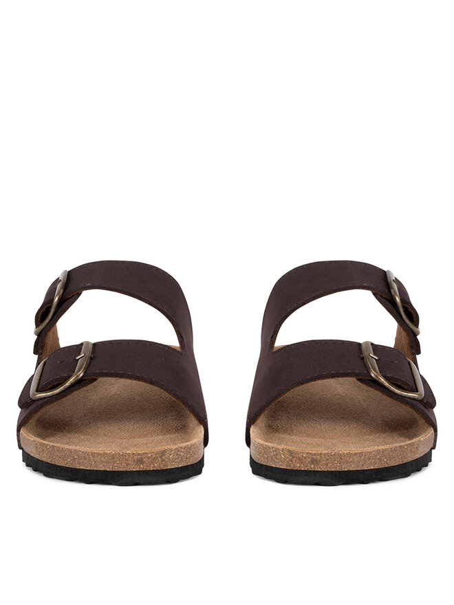 Lanetti Παντόφλες Lanetti 7410990001 Καφέ