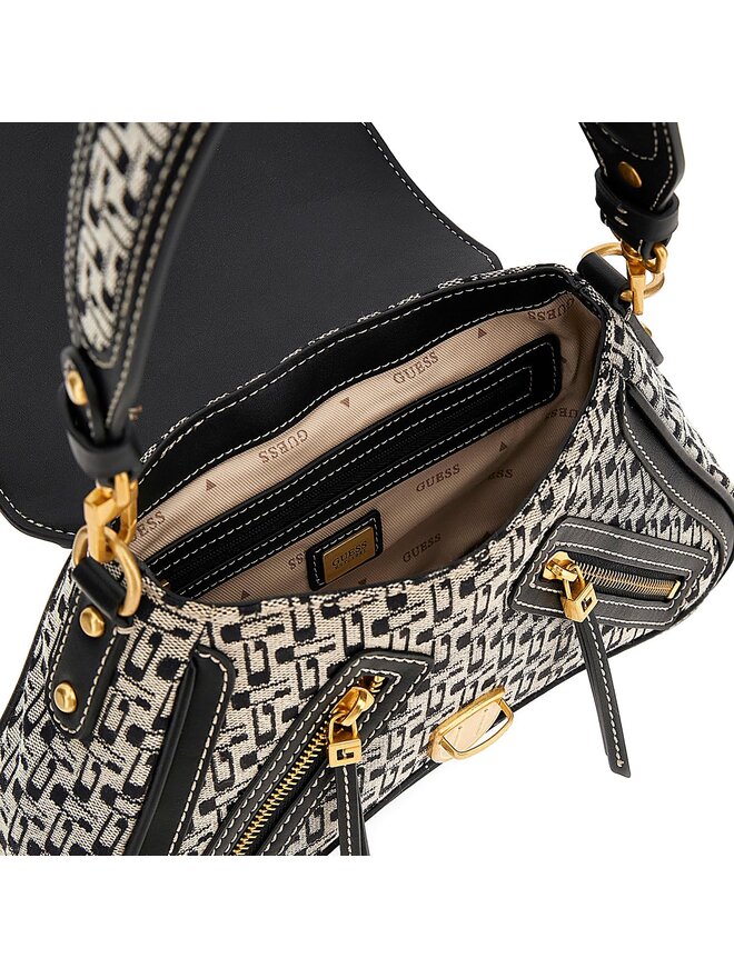 Guess Kabelka Guess Belle Vintage (JA) HWJA89 66190 Černá