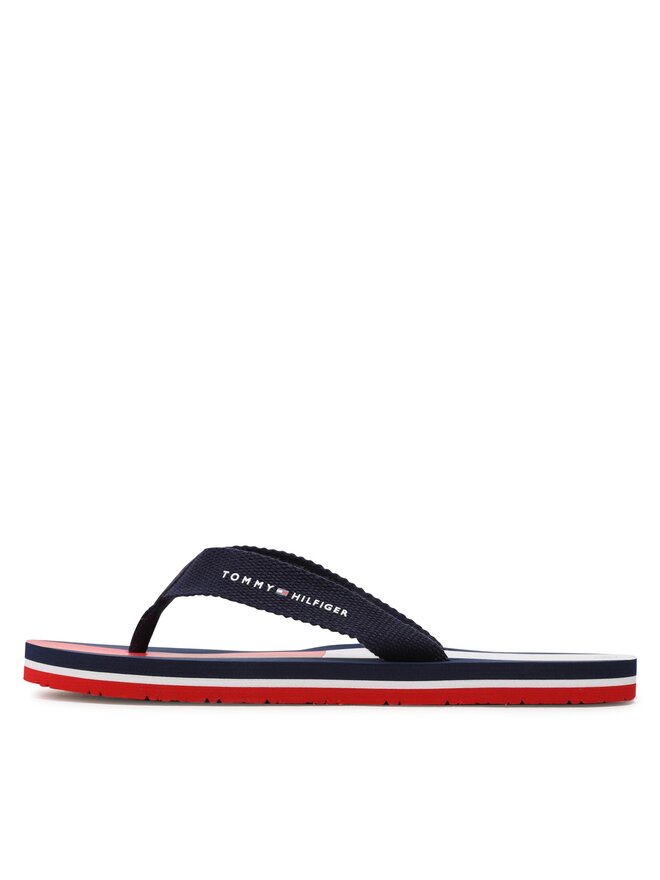 Tommy Hilfiger Infradito Tommy Hilfiger Flag Flip Flop T3B8-32919-0058 S Blu scuro