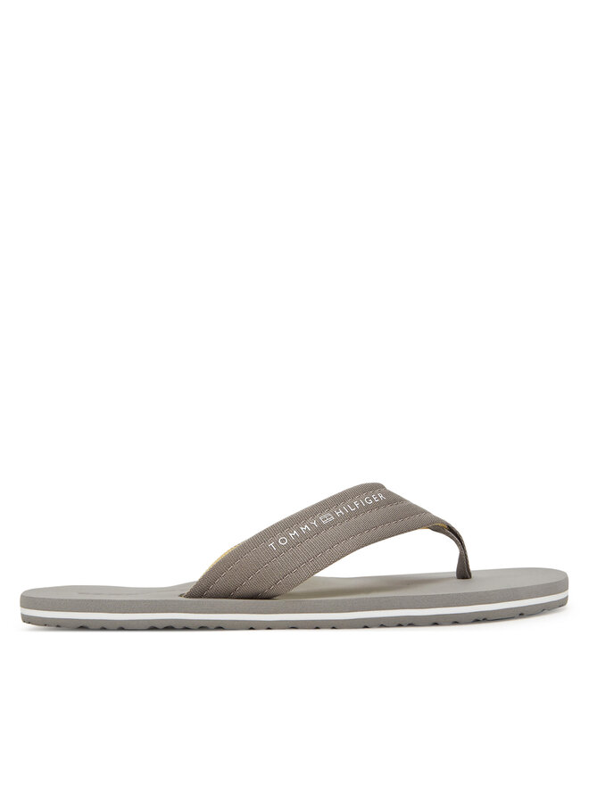 Tommy Hilfiger Žabky Tommy Hilfiger Hilfiger Nyc Beach Sandal FM0FM05437 Šedá
