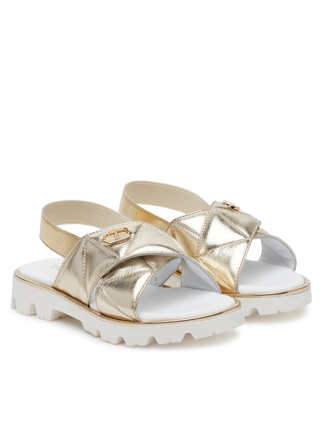 TWINSET Sandales TWINSET 251GCJ044 M Zelta