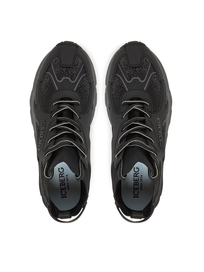 Iceberg Sneakersy Iceberg IUSOCK Čierna