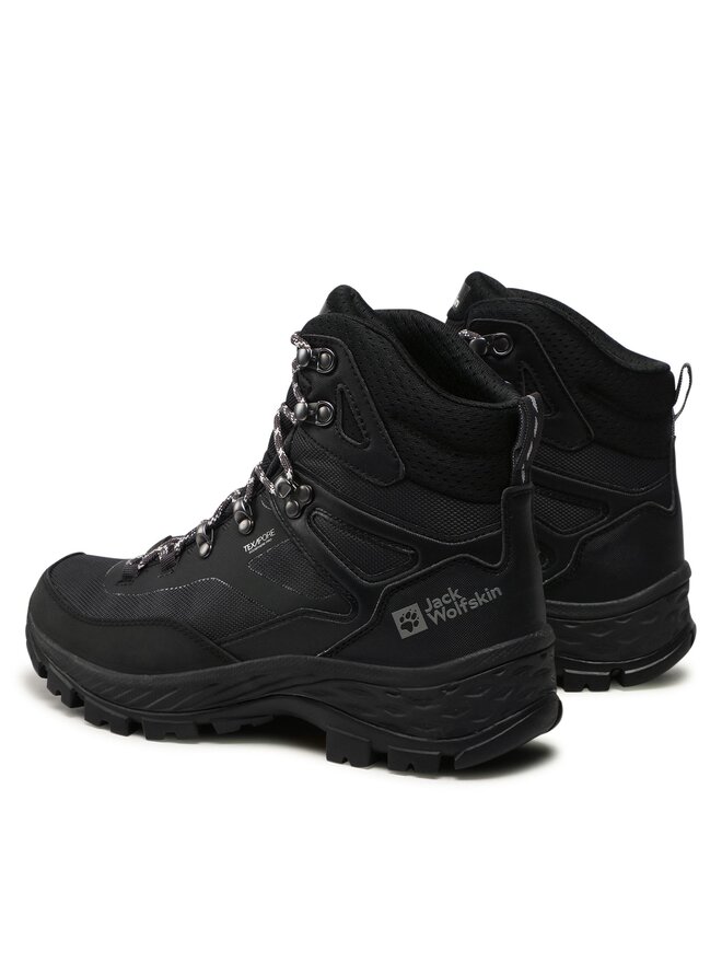 Jack Wolfskin Трекінгові черевики Jack Wolfskin Rebellion Guide Texapore Mid M 4053791 Чорний