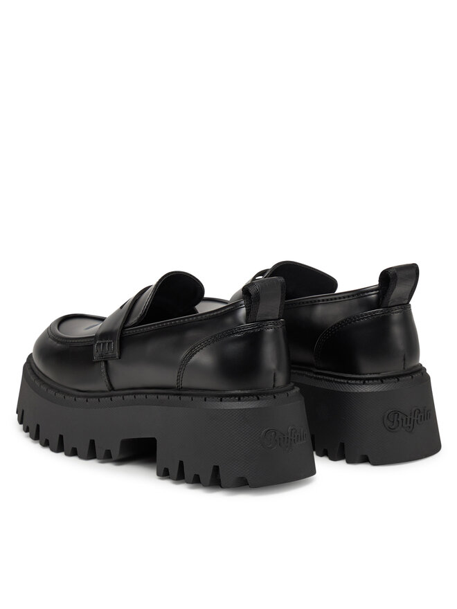 Buffalo Loafersy Buffalo Aspen Loafer 1624079 Czarny