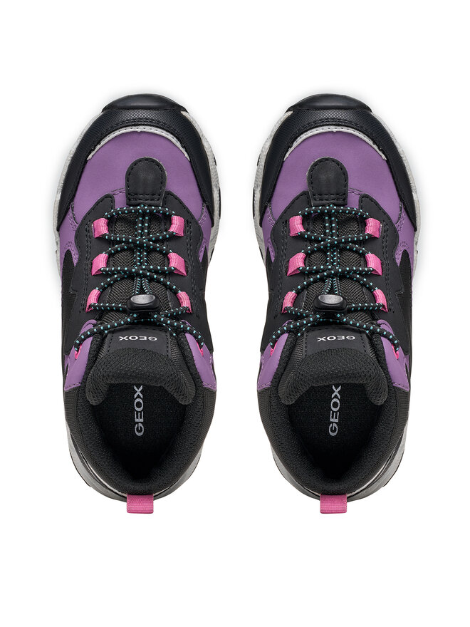 Geox Schnürschuhe Geox J Magnetar G. B Abx J464LB 050FU C8277 M Violett