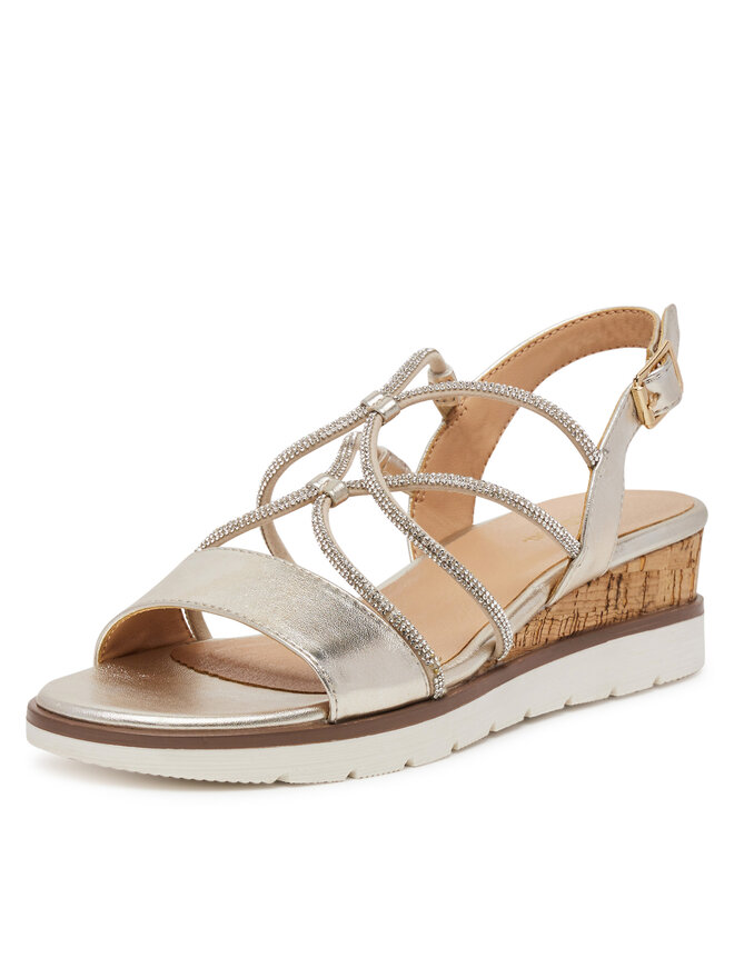 Clara Barson Sandały Clara Barson WS6306-02 Złoty