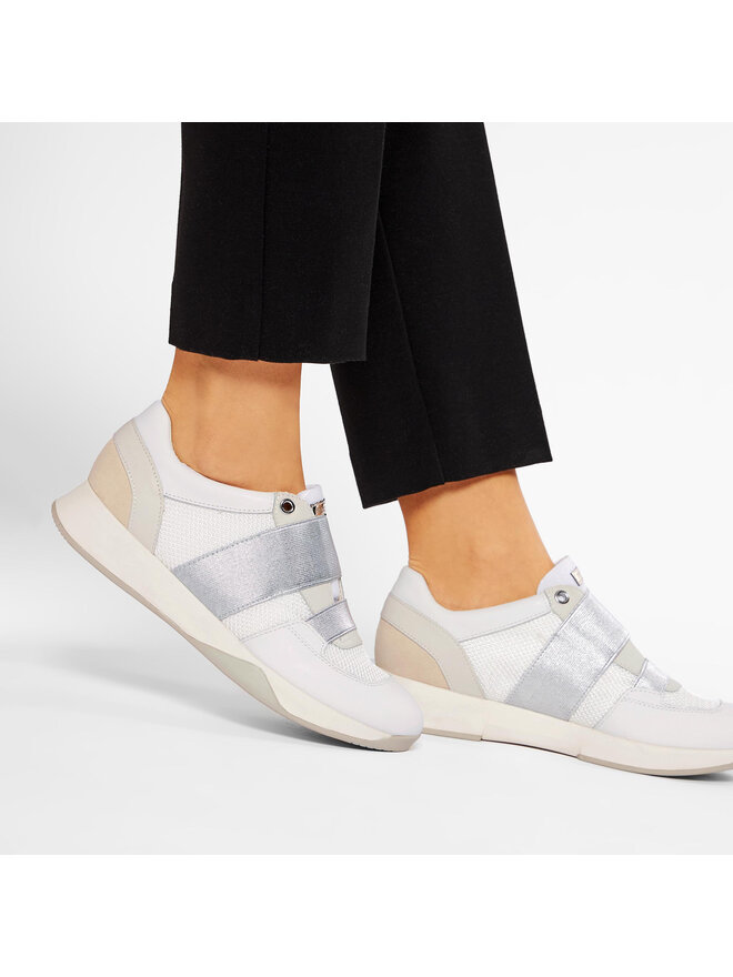 Geox Sneakersy Geox D Suzzie D D94FRD 01485 C1327 Biela