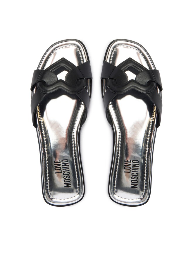 LOVE MOSCHINO Pantoletten LOVE MOSCHINO JA28092G0OIAX000 Schwarz