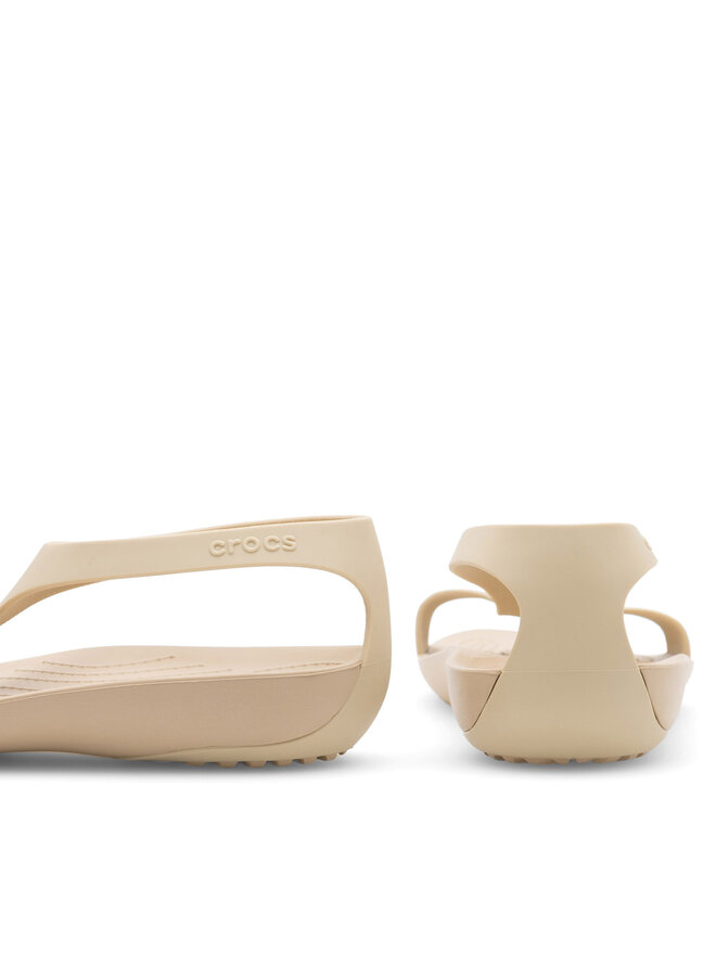 Crocs Sandały Crocs SERENA SANDAL 205469-212 Beżowy