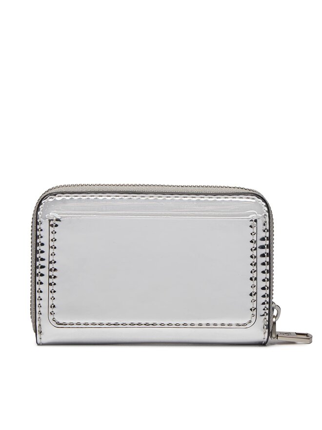 Calvin Klein Jeans Cartera grande para mujer Calvin Klein Jeans Sculpted Med Zip Around Mono S K60K611863 Plata