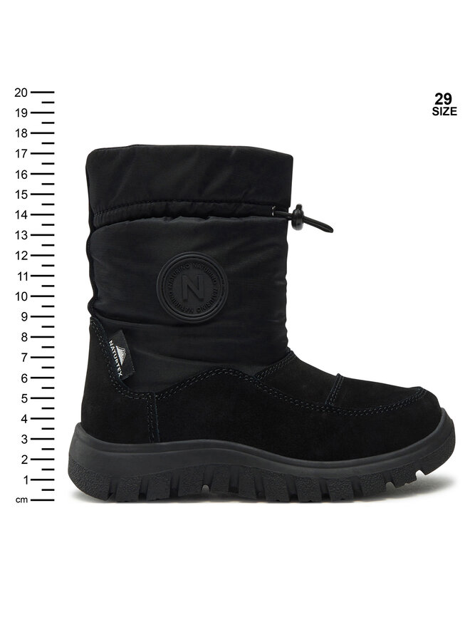 Naturino Schneeschuhe Naturino Varna 2 Wp. 003001578.01.0A01 S Schwarz