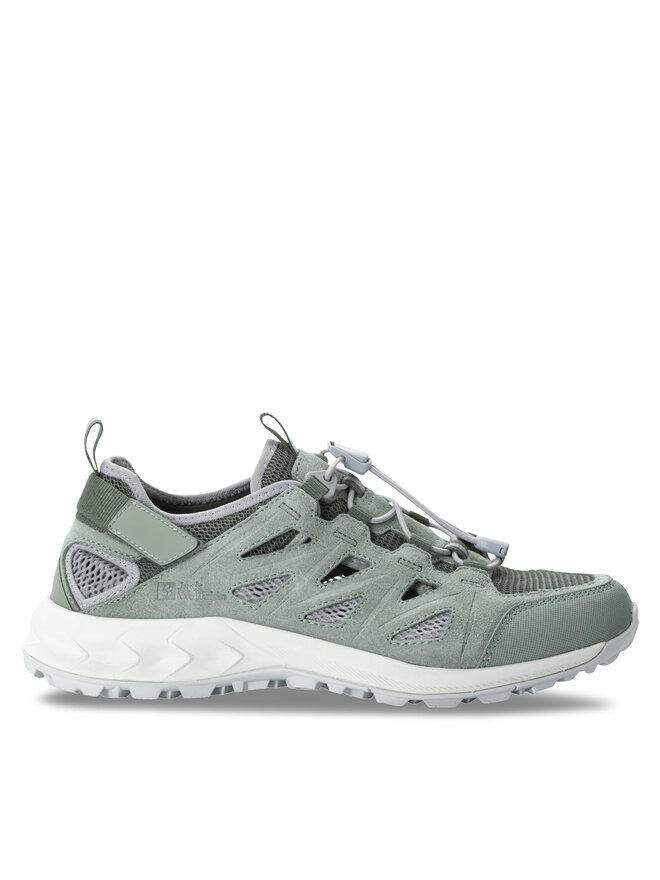 Jack Wolfskin Туристически Jack Wolfskin Woodland 2 Hybrid Low 4051351 Сив