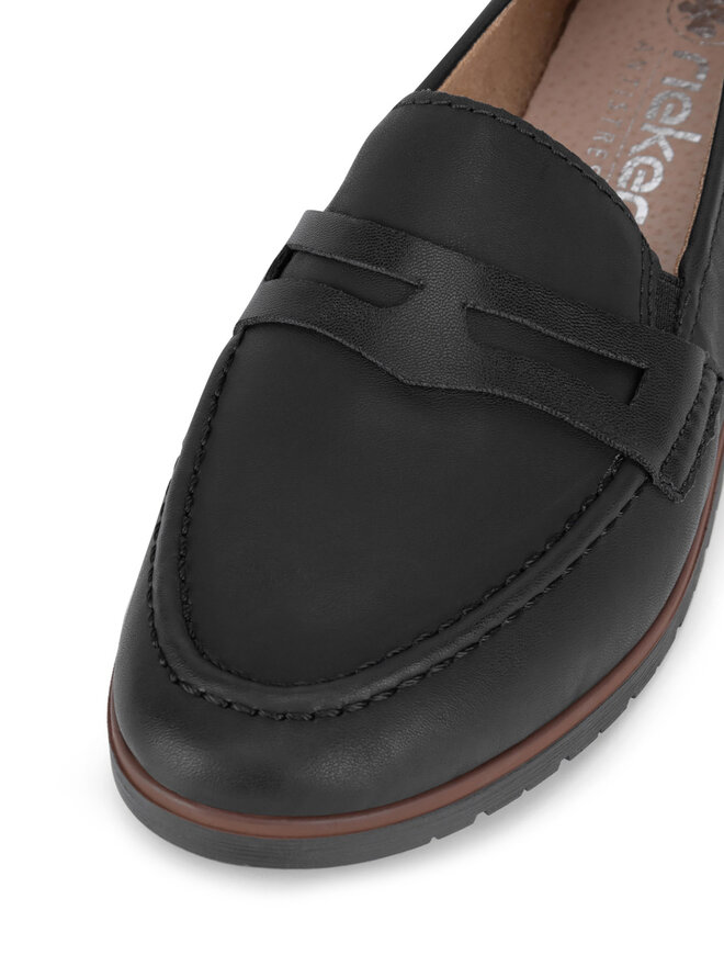 Rieker Mokaszin Rieker 45300-00 Fekete