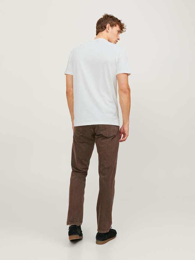 Jack&Jones Jack&Jones Marškinėliai Split 12164972 Balta Standard Fit