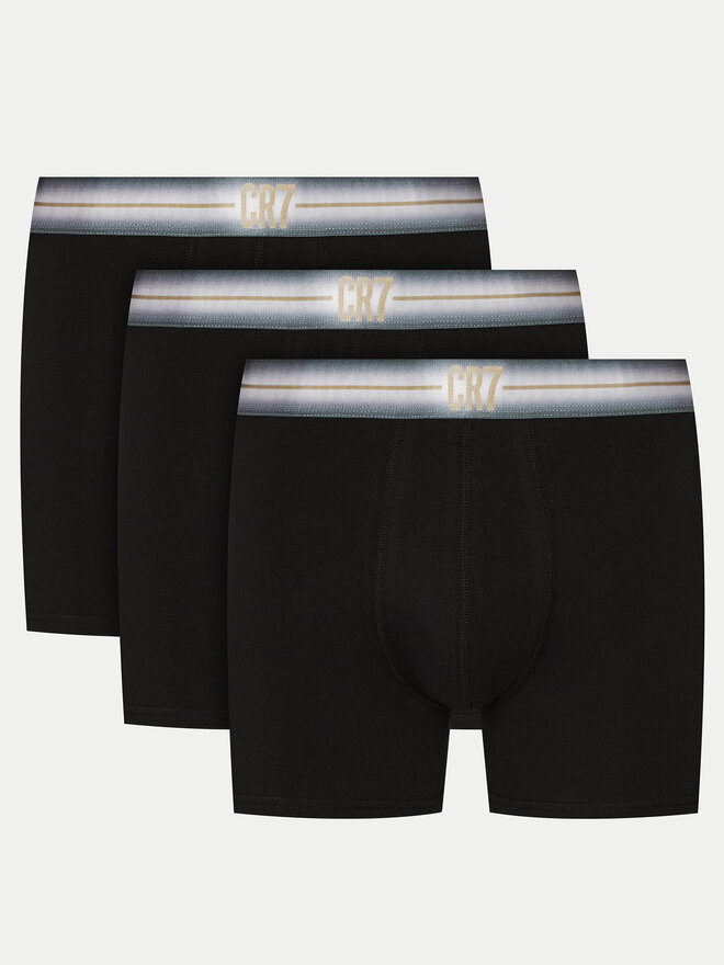 Cristiano Ronaldo CR7 Cristiano Ronaldo CR7 3 darab boxer 8100-49 Fekete