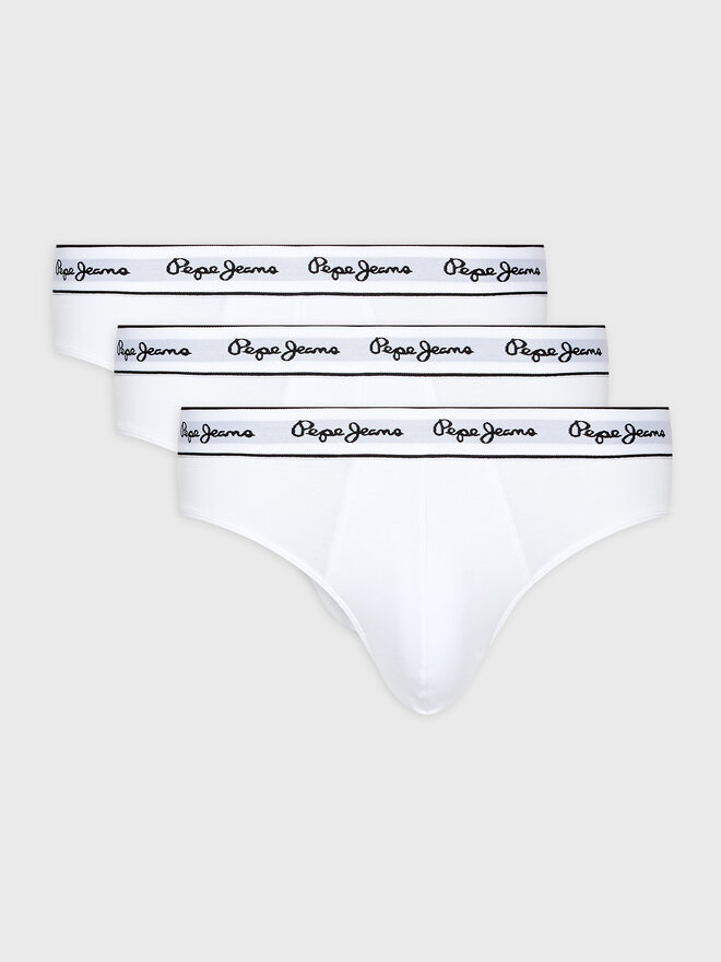 Pepe Jeans Pepe Jeans Σετ σλιπ 3 τμχ. Pepe Bf 3P PMU10970 Λευκό