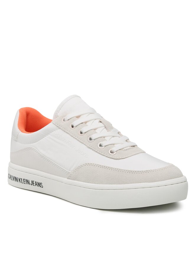 Calvin Klein Jeans Sneakersy Calvin Klein Jeans Classic Cupsole Su Softny YM0YM00669 Biały