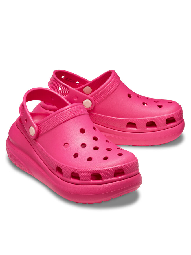 Crocs Şlapi Crocs Crush Clog 207521 Roz