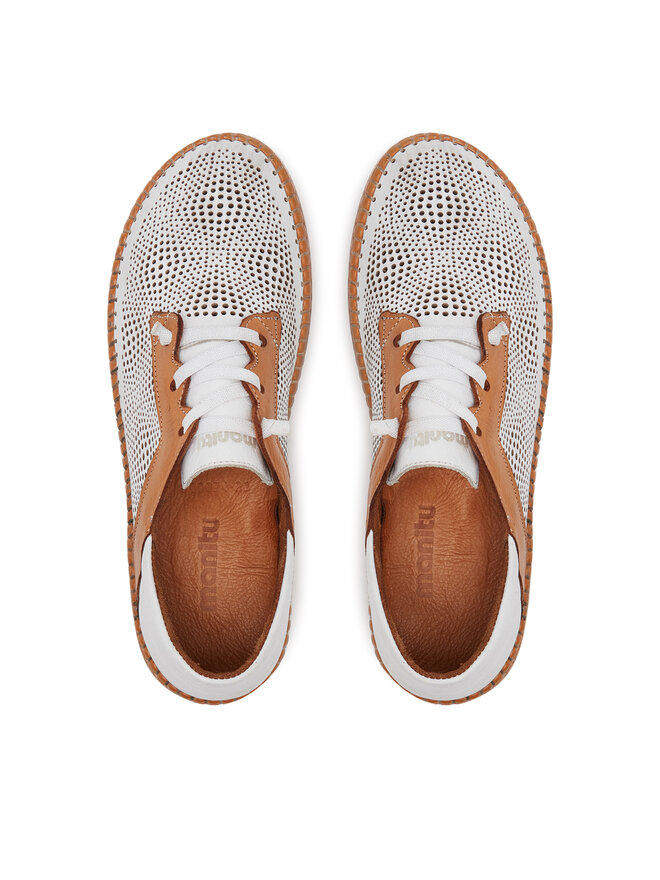 Manitu Halbschuhe Manitu 840074 Weiß