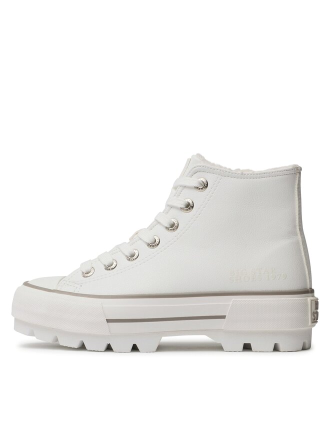 Big Star Shoes Trampki Big Star Shoes MM274037 Biały