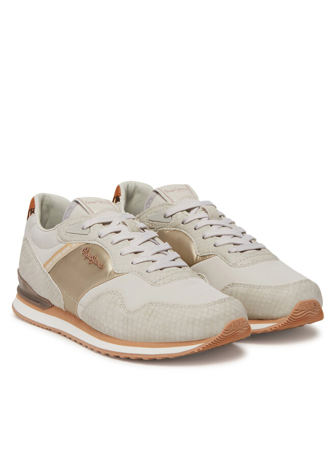 Pepe Jeans Αθλητικά Pepe Jeans London Mix PLS40044 Λευκό