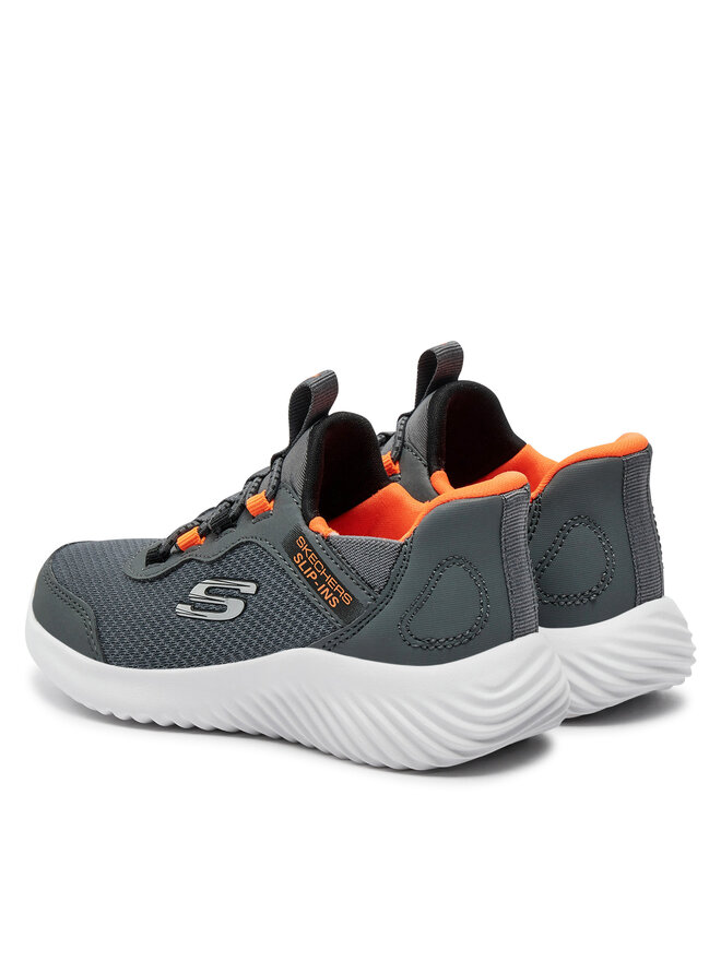 Skechers Sneakersy Skechers Bounder-Brisk-Burst 403822L/CCOR Šedá