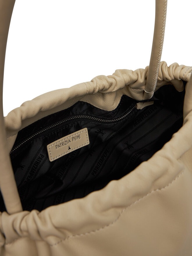 Patrizia Pepe Borsetta Patrizia Pepe 8B0248/L147 Écru
