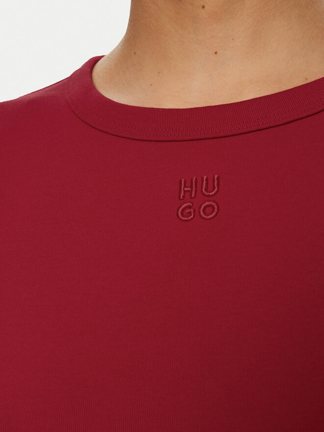 HUGO HUGO T-Shirt Deloris 50512002 Rot Regular Fit