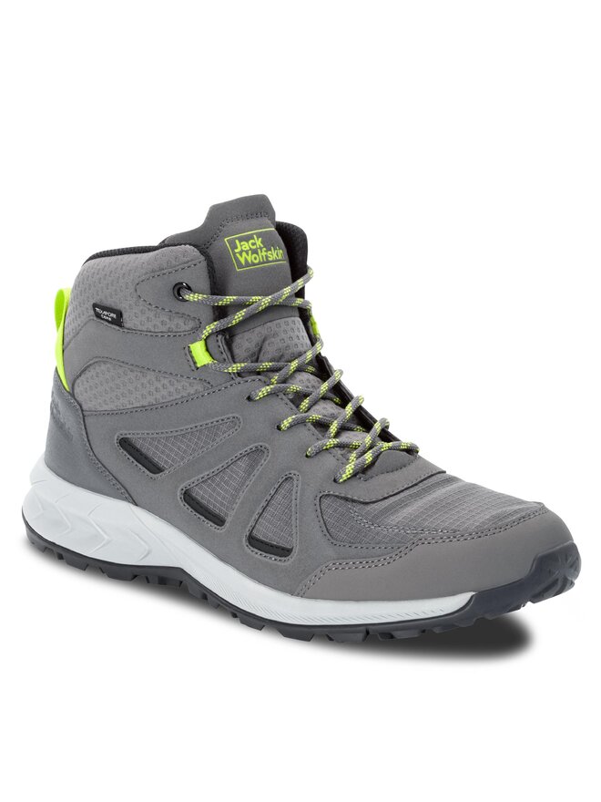 Jack Wolfskin Trekkingschuhe Jack Wolfskin Woodland 2 Texapore Mid M 4051261 Grau