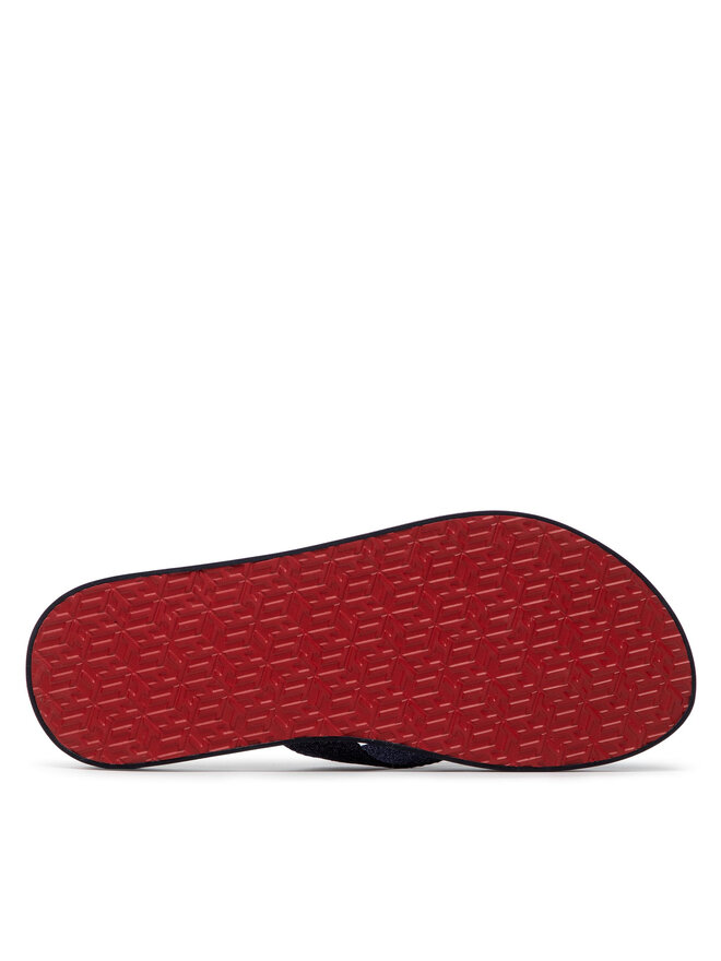 Tommy Hilfiger В'єтнамки Tommy Hilfiger Th Glitter Wrab Beach Sandal FW0FW06423 Cиній