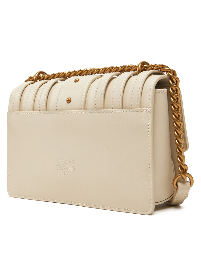 PINKO Τσάντα PINKO Love One Mini Light Cl PE 25 PLTT 103335 A26K Εκρού