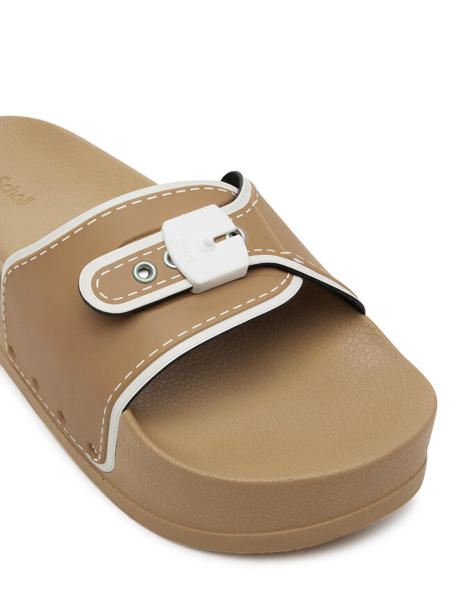 Scholl Klapki Scholl Pescura Moon F31182 Beżowy